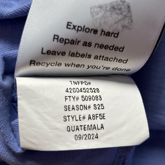 The North Face Shirt Womens XL Lilac Floral Graphic Tee Never Stop Exploring - Picture 11 of 11